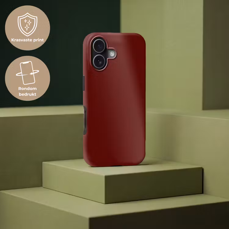 Telefoonhoesje Toughcase - Burnt - Mahogany - Rood — 7