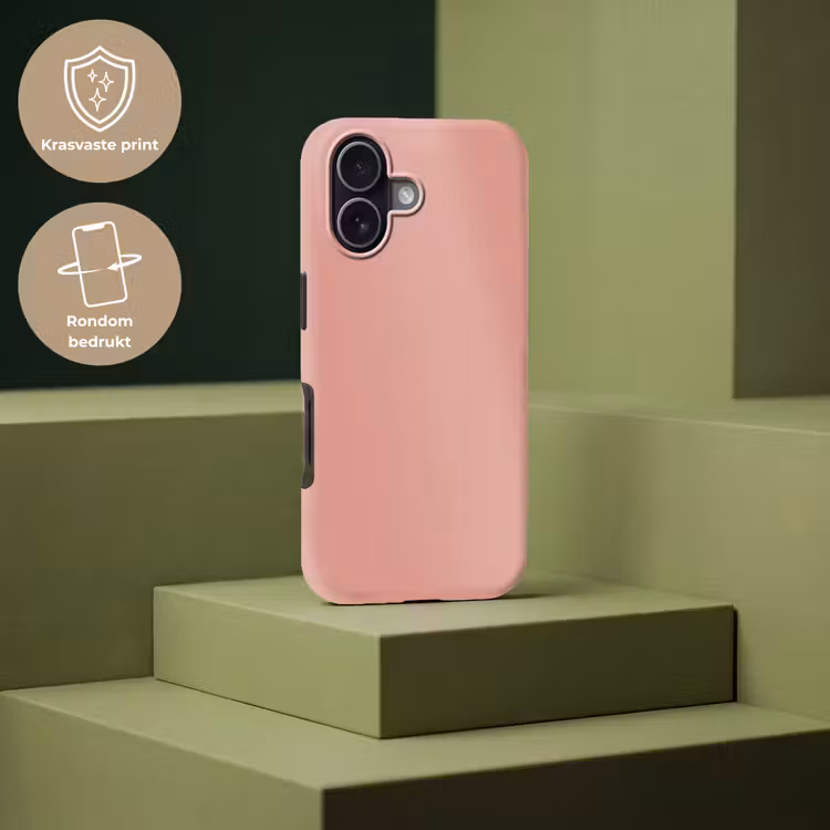 Telefoonhoesje Toughcase - Muted - Salmon - Koraal — 7