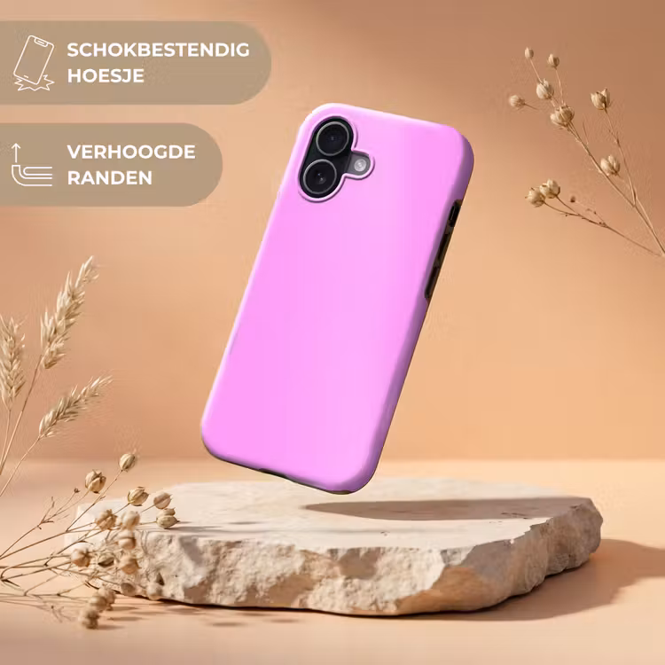 Telefoonhoesje Toughcase - Soft - Lavender - Roze — 5