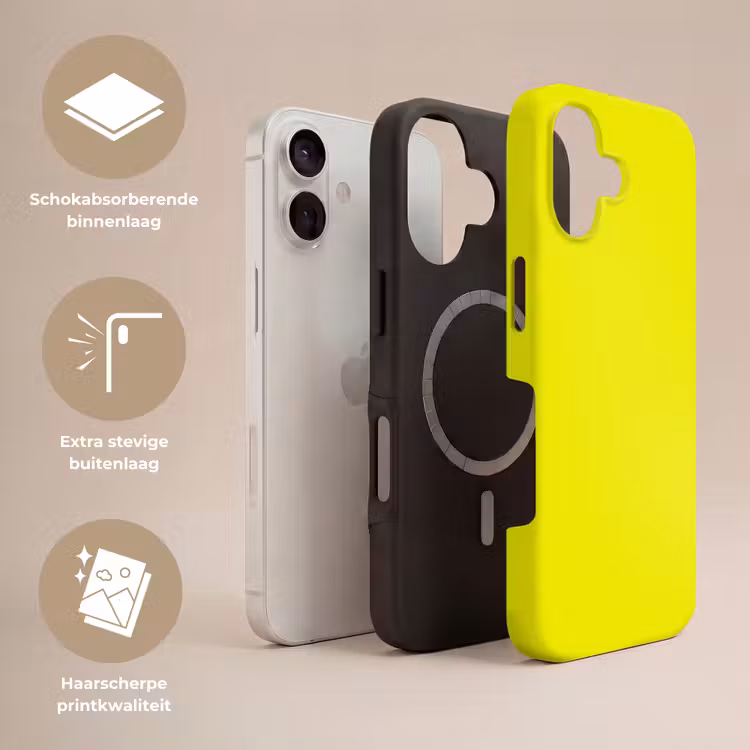 Telefoonhoesje Toughcase - Bright - Canary - Geel — 3