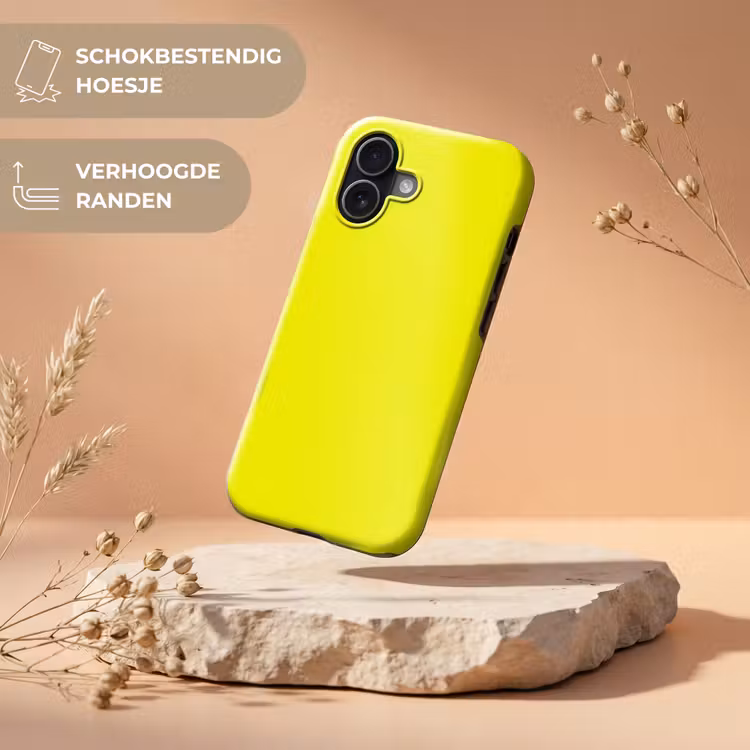 Telefoonhoesje Toughcase - Bright - Canary - Geel — 5