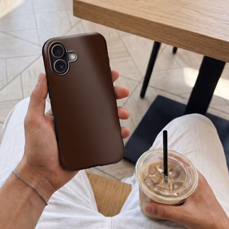 Telefoonhoesje Toughcase - Dark - Chocolate - Bruin — 4