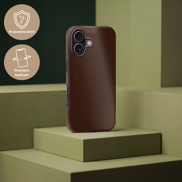 Telefoonhoesje Toughcase - Dark - Chocolate - Bruin — 7