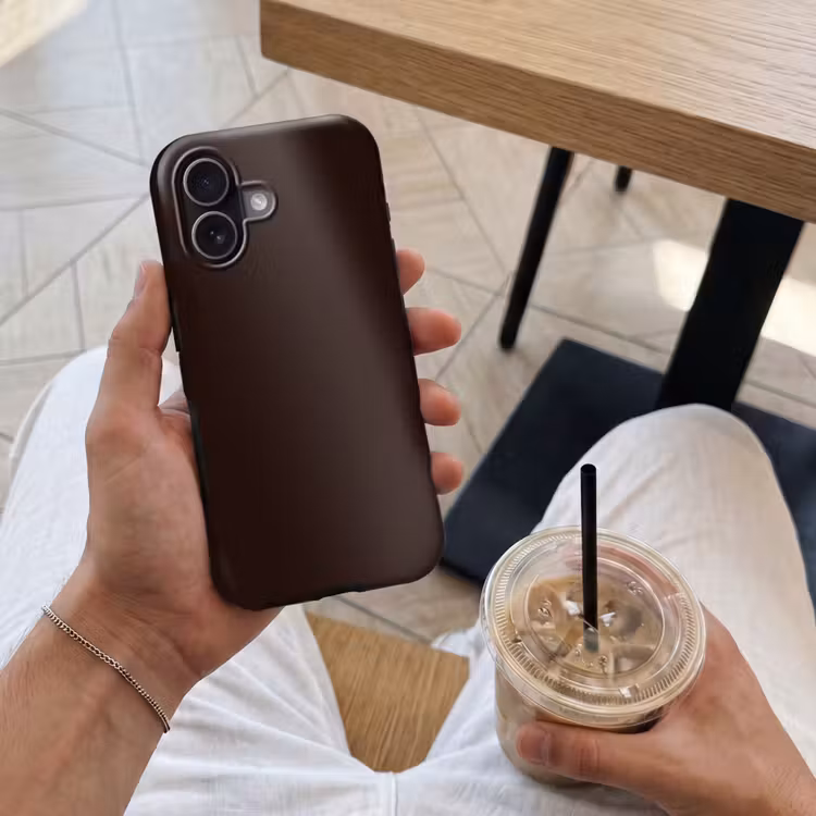 Telefoonhoesje Toughcase - Deep - Obsidian - Bruin — 4