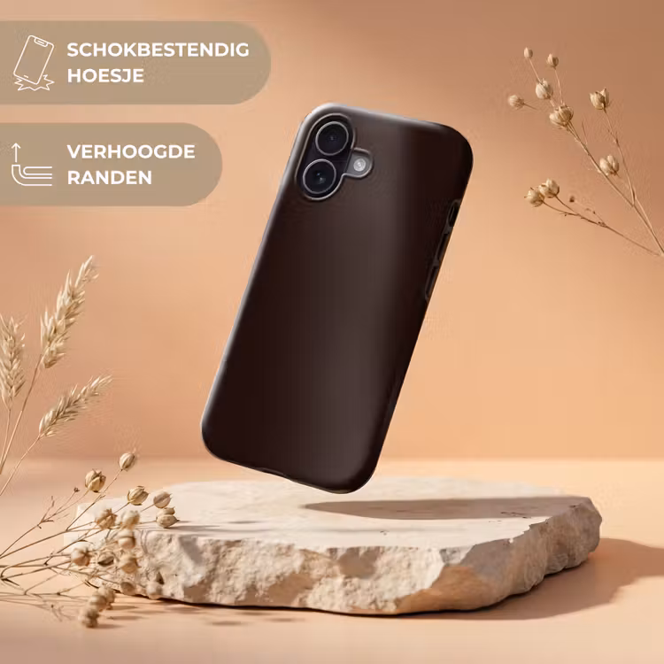 Telefoonhoesje Toughcase - Deep - Obsidian - Bruin — 5