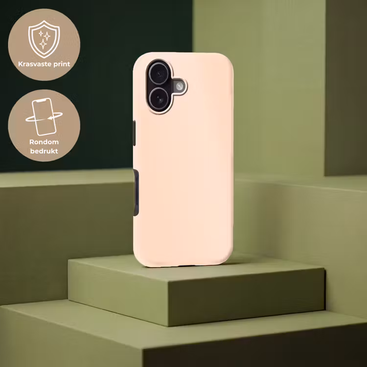 Telefoonhoesje Toughcase - Pale - Peach - Nude — 7