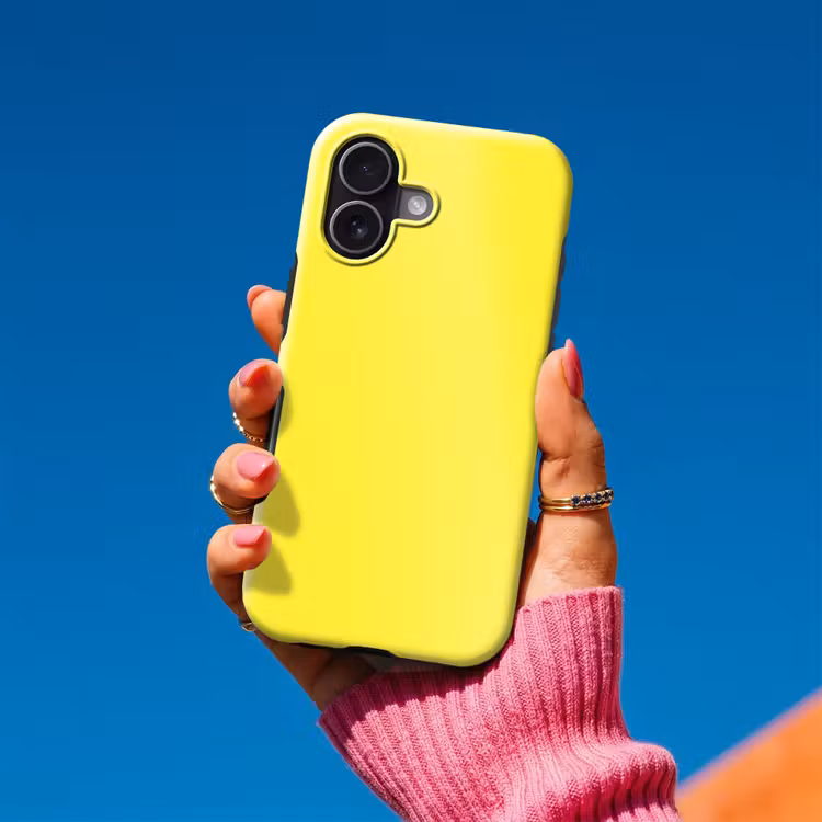 Telefoonhoesje Toughcase - Soft - Custard - Geel — 2