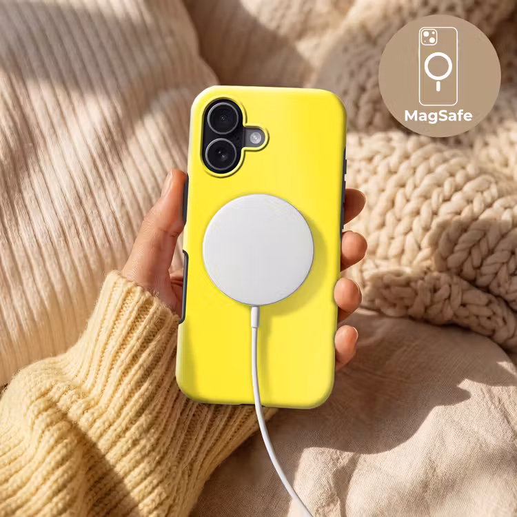 Telefoonhoesje Toughcase - Soft - Custard - Geel — 8