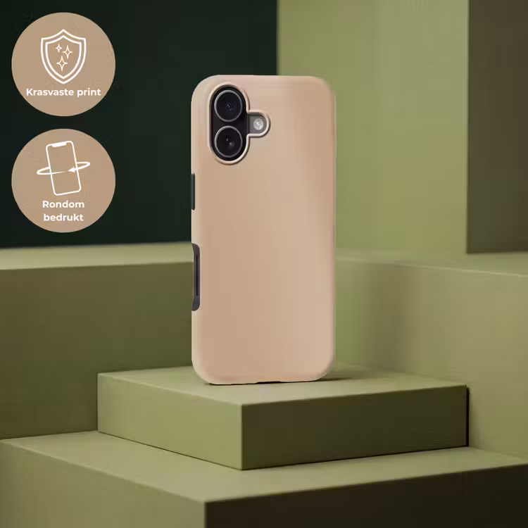 Telefoonhoesje Toughcase - Soft - Taupe - Bruin — 7
