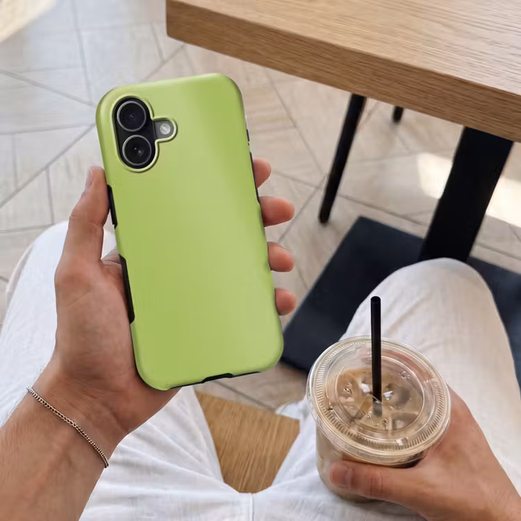 Telefoonhoesje Toughcase - Lime - Glow - Groen — 4