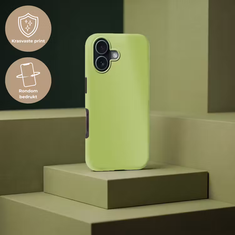 Telefoonhoesje Toughcase - Lime - Glow - Groen — 7