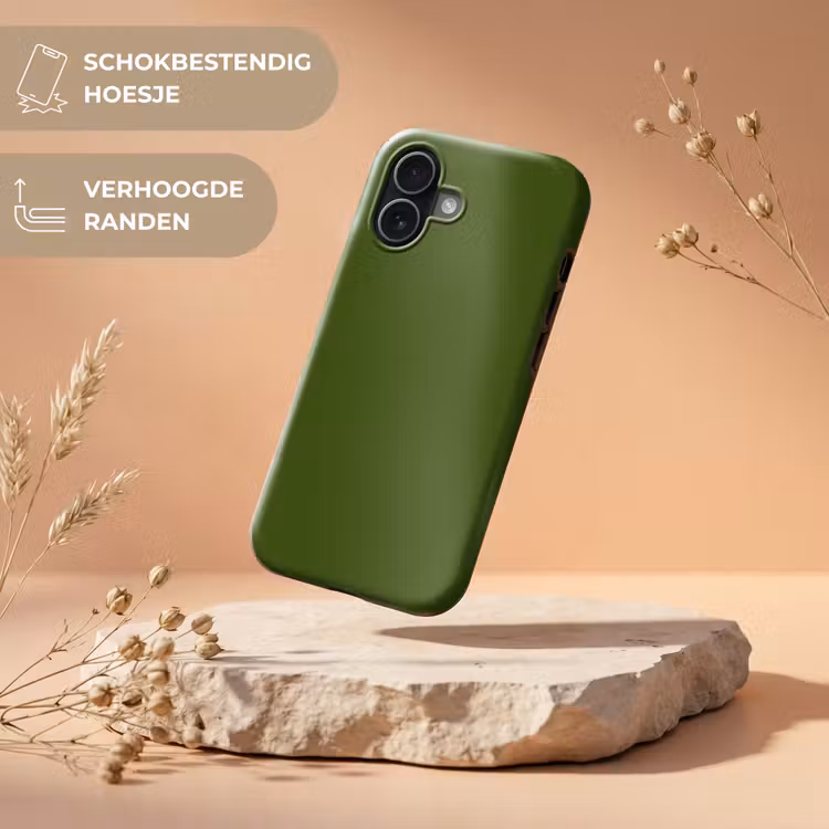 Telefoonhoesje Toughcase - Olive - Drab - Groen — 5