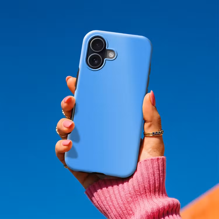 Telefoonhoesje Toughcase - Bright - Azure - Blauw — 2