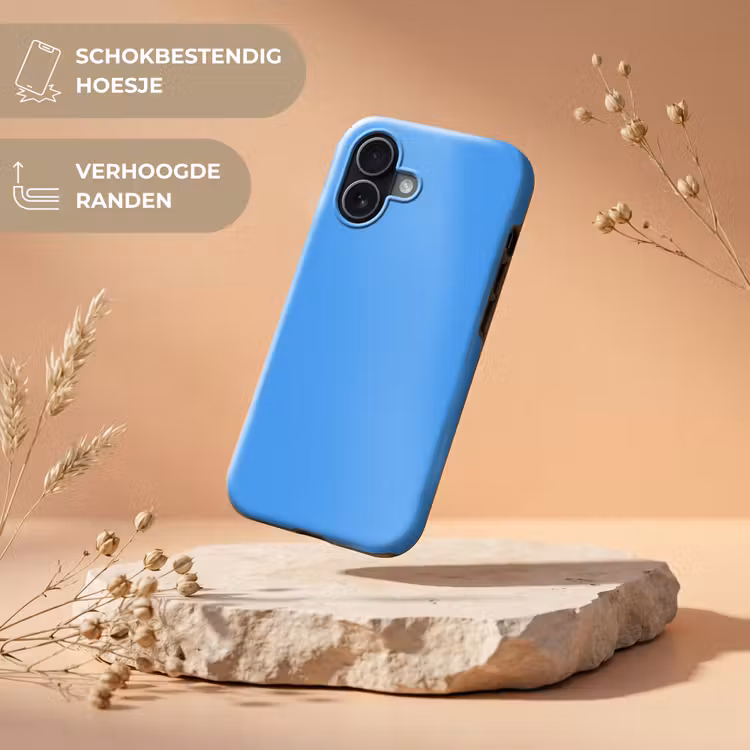 Telefoonhoesje Toughcase - Bright - Azure - Blauw — 5