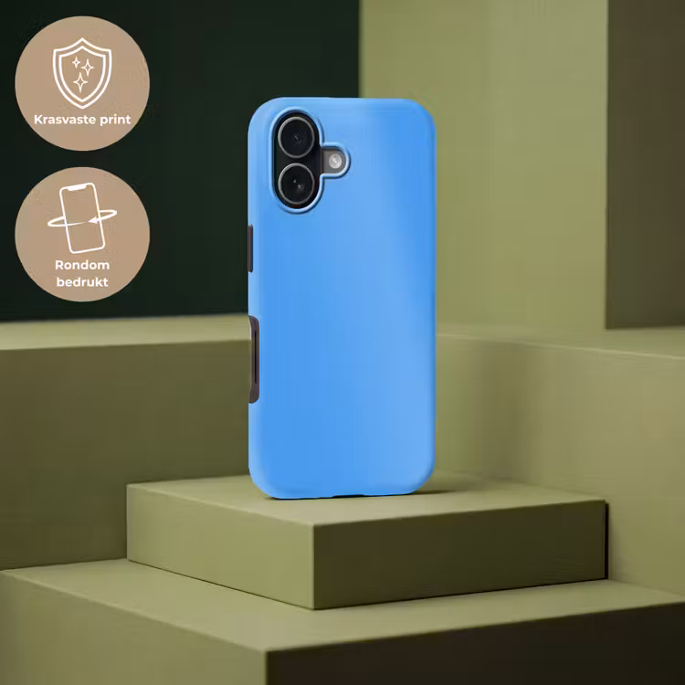 Telefoonhoesje Toughcase - Bright - Azure - Blauw — 7