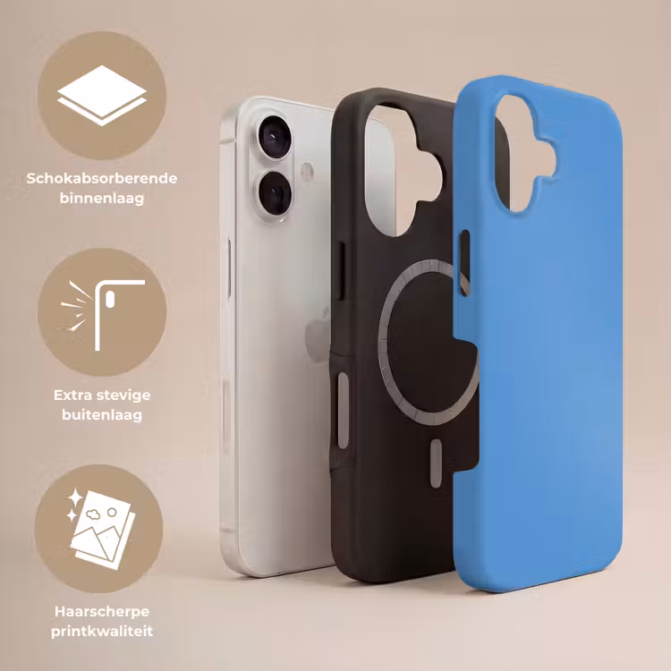 Telefoonhoesje Toughcase - Cornflower - Blue - Blauw — 3