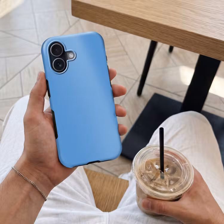 Telefoonhoesje Toughcase - Cornflower - Blue - Blauw — 4