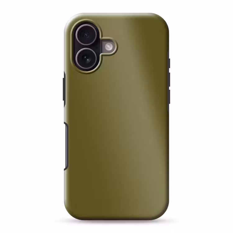 Telefoonhoesje Toughcase - Dark - Olive - Groen — 1