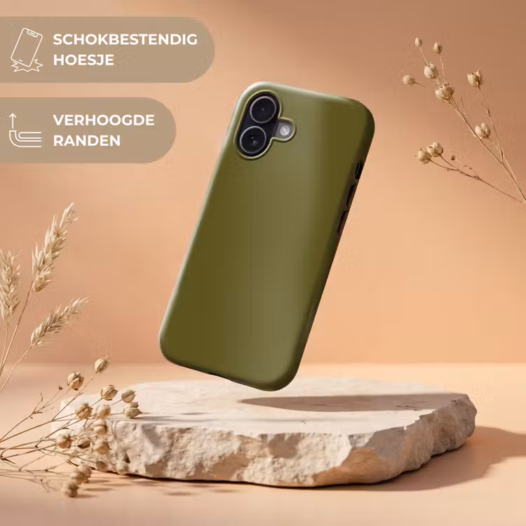 Telefoonhoesje Toughcase - Dark - Olive - Groen — 5