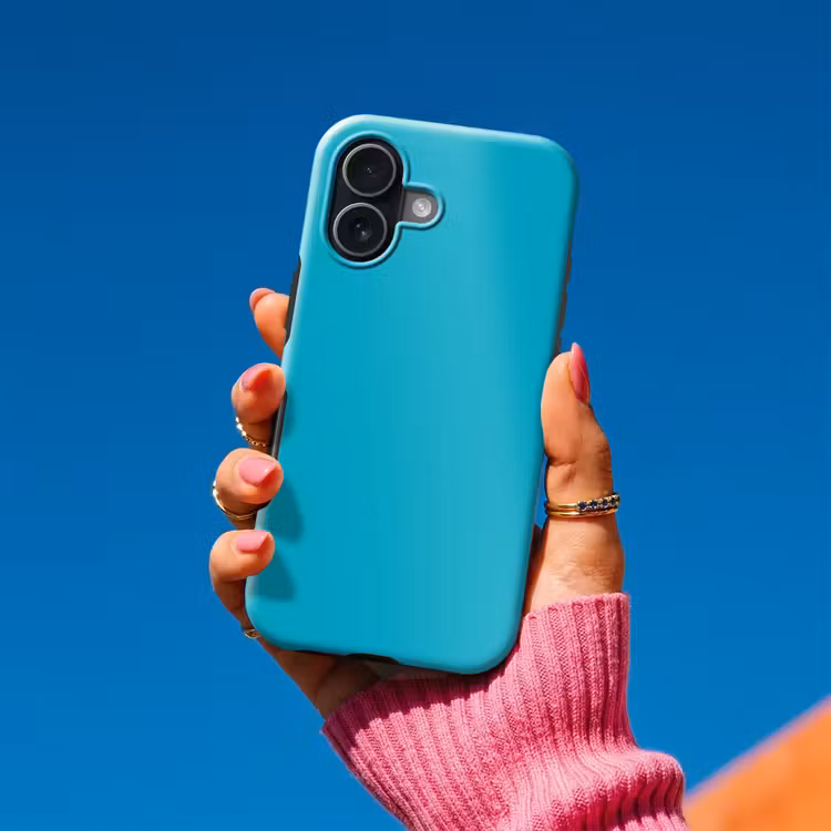 Telefoonhoesje Toughcase - Deep - Turquoise - Turkoois — 2