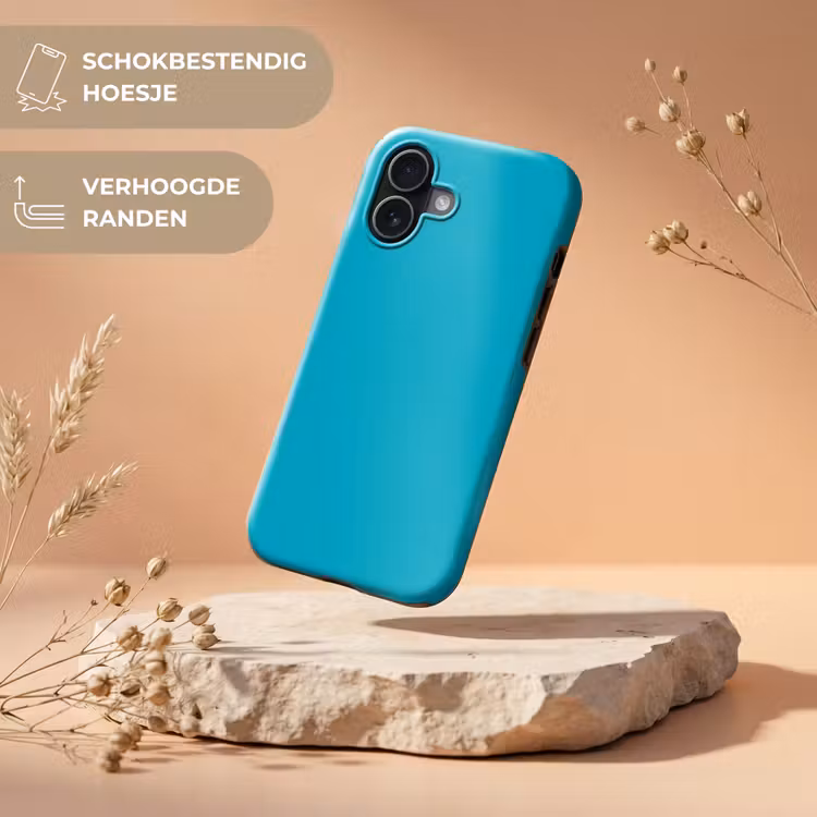 Telefoonhoesje Toughcase - Deep - Turquoise - Turkoois — 5