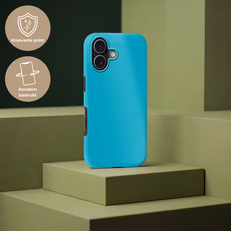 Telefoonhoesje Toughcase - Deep - Turquoise - Turkoois — 7