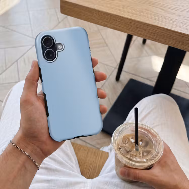 Telefoonhoesje Toughcase - Dusty - Denim - Blauw — 4