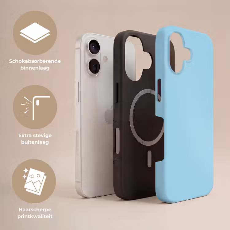 Telefoonhoesje Toughcase - Ice - Blue - Blauw — 3
