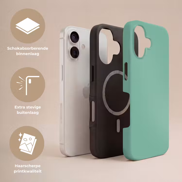 Telefoonhoesje Toughcase - Ocean - Jade - Groen — 3