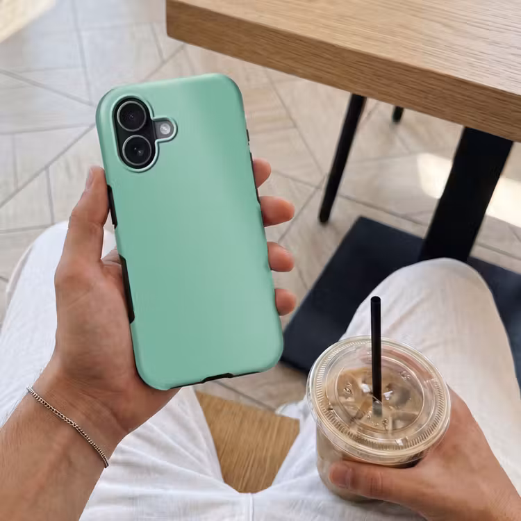 Telefoonhoesje Toughcase - Ocean - Jade - Groen — 4