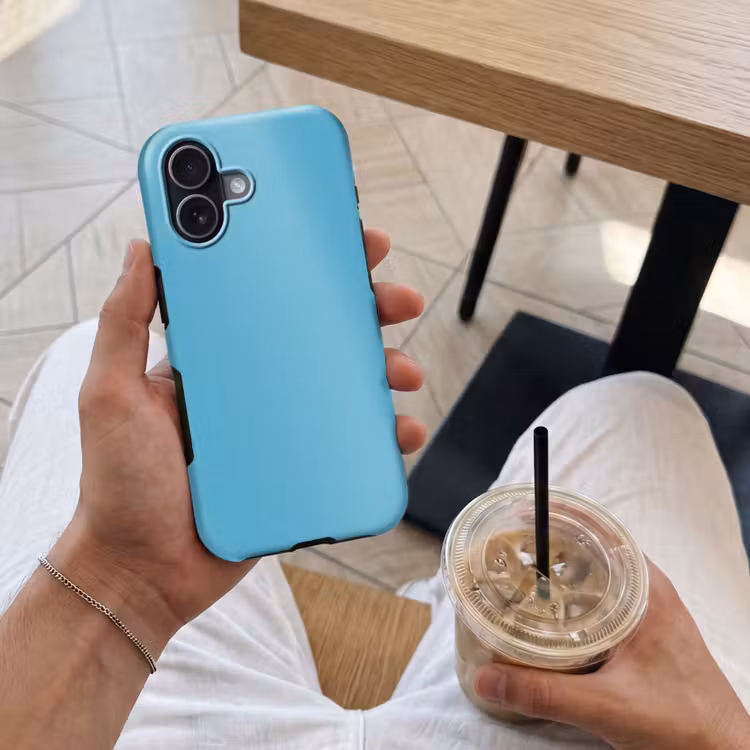 Telefoonhoesje Toughcase - Ocean - Teal - Blauw — 4