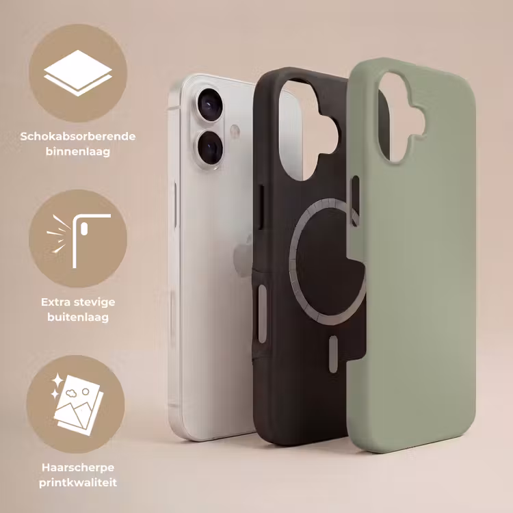 Telefoonhoesje Toughcase - Sage - Mist - Groen — 3