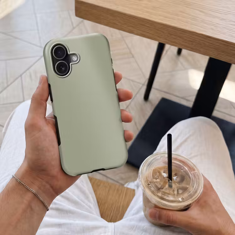 Telefoonhoesje Toughcase - Sage - Mist - Groen — 4