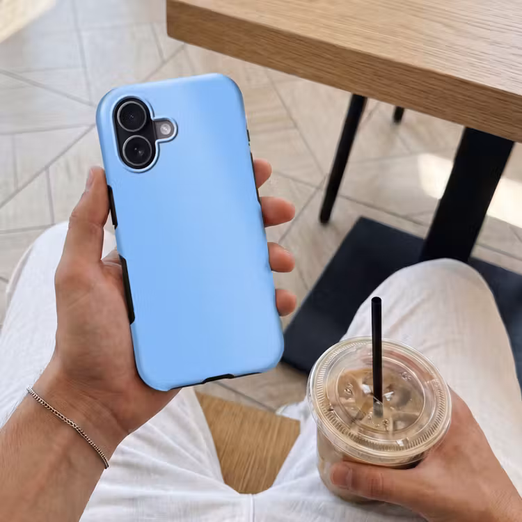 Telefoonhoesje Toughcase - Sky - Glow - Blauw — 4