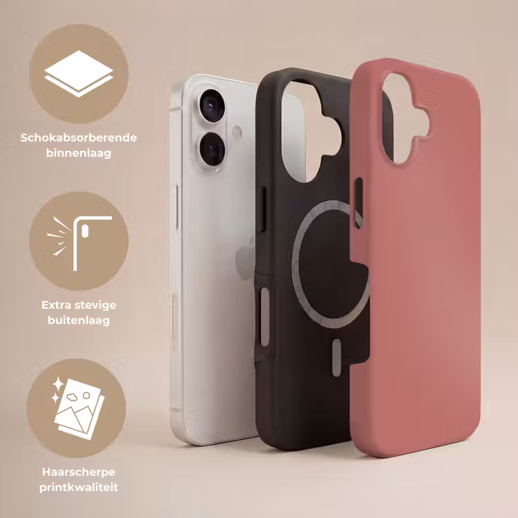 Telefoonhoesje Toughcase - Ancient - Rose - Roze — 3