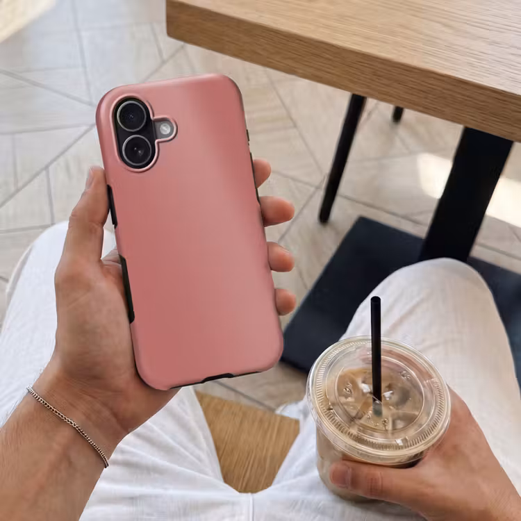 Telefoonhoesje Toughcase - Ancient - Rose - Roze — 4