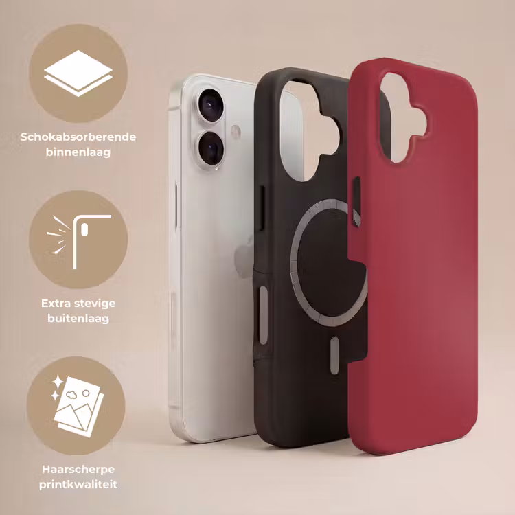Telefoonhoesje Toughcase - Antique - Ruby - Rood — 3
