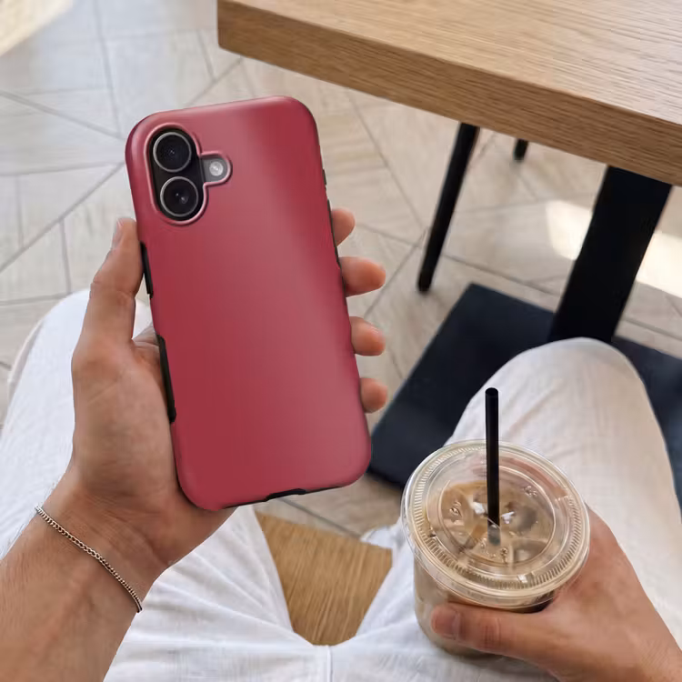 Telefoonhoesje Toughcase - Antique - Ruby - Rood — 4