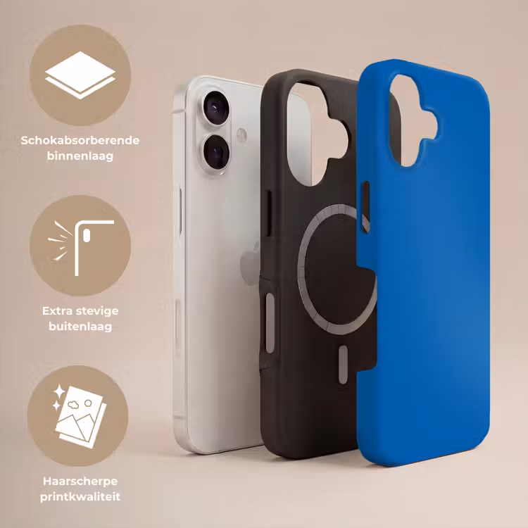 Telefoonhoesje Toughcase - Classic - Azure - Blauw — 3