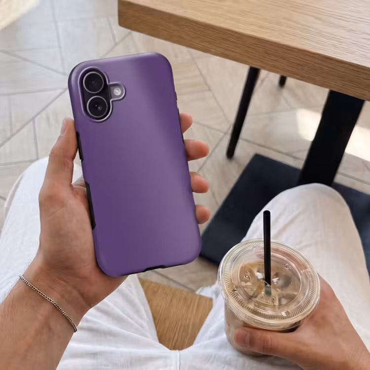 Telefoonhoesje Toughcase - Deep - Plum - Paars — 4