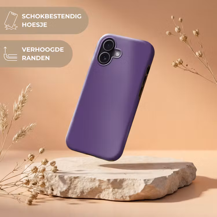 Telefoonhoesje Toughcase - Deep - Plum - Paars — 5