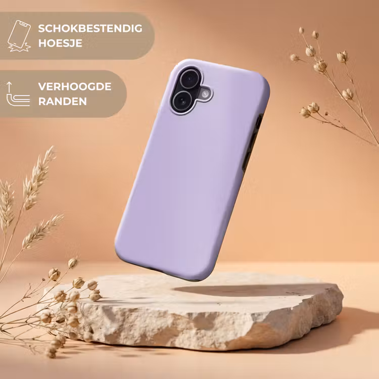 Telefoonhoesje Toughcase - Pastel - Lilac - Paars — 5