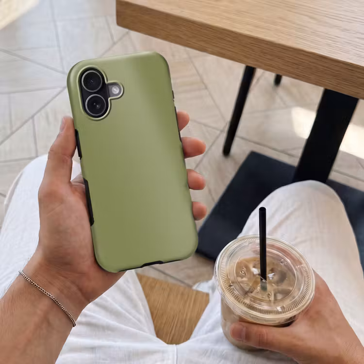Telefoonhoesje Toughcase - Herbal - Matcha - Groen — 4