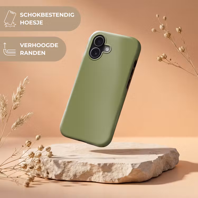 Telefoonhoesje Toughcase - Herbal - Matcha - Groen — 5