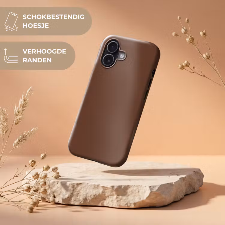 Telefoonhoesje Toughcase - Deep - Clay - Brown - Bruin — 5