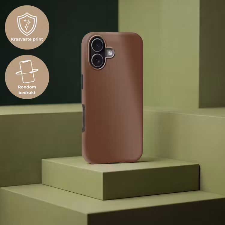 Telefoonhoesje Toughcase - Deep - Clay - Brown - Bruin — 7