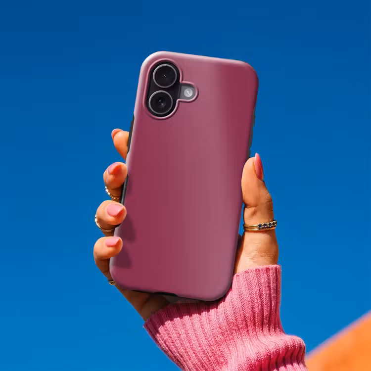 Telefoonhoesje Toughcase - Deep - Rasberry - Rood — 2