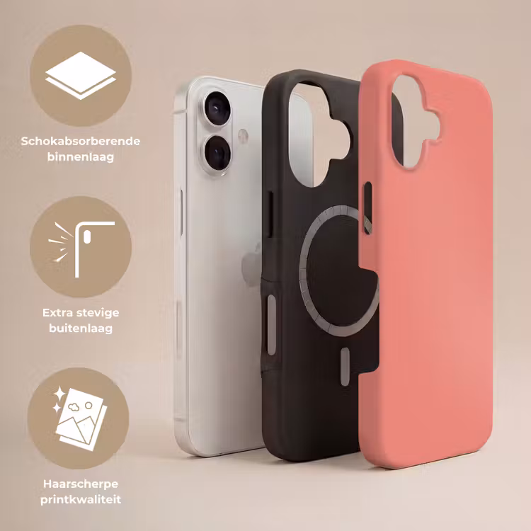 Telefoonhoesje Toughcase - Coral - Reef - Rood — 3
