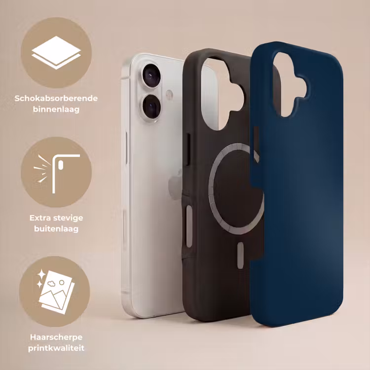 Telefoonhoesje Toughcase - Midnight - Blue - Blauw — 3