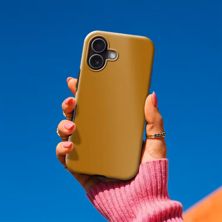 Telefoonhoesje Toughcase - Ocre - Gold - Geel — 2